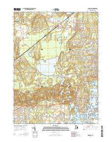 Kingston 2015 topographic map thumbnail