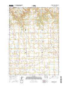 Broken Leg Dam 2015 topographic map thumbnail