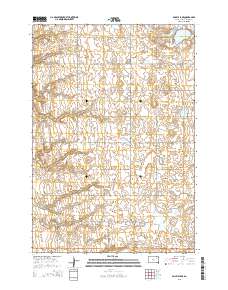 Baileys Lake 2015 topographic map thumbnail