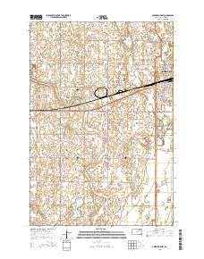 Aberdeen West 2015 topographic map thumbnail