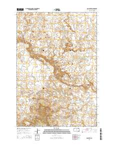 Bog Creek 2015 topographic map thumbnail