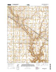 Bridgewater West 2015 topographic map thumbnail