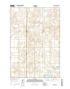 Bowdle SW 2015 topographic map thumbnail