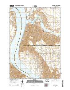 Bedashosha Lake 2015 topographic map thumbnail