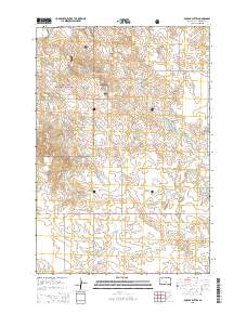 Boxcar Buttes 2015 topographic map thumbnail