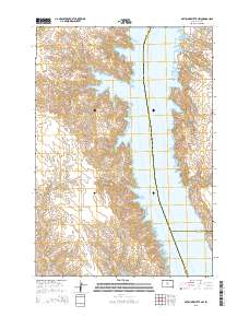 Artichoke Butte NW 2015 topographic map thumbnail