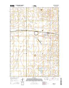 Bowdle 2015 topographic map thumbnail