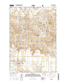 Bison 2015 topographic map thumbnail