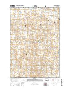 Bison NW 2015 topographic map thumbnail