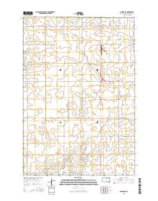 Akaska NE 2015 topographic map thumbnail
