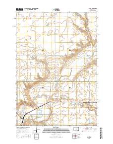 Blunt 2015 topographic map thumbnail