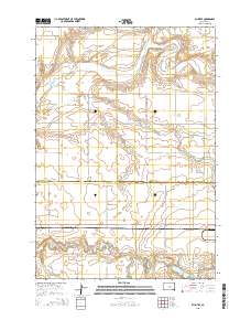 Blunt SE 2015 topographic map thumbnail