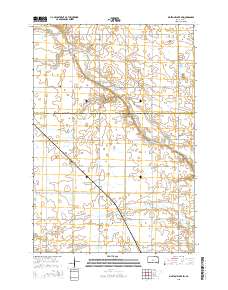 Big Stone Lake SW 2015 topographic map thumbnail