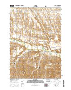 Caputa NE 2015 topographic map thumbnail