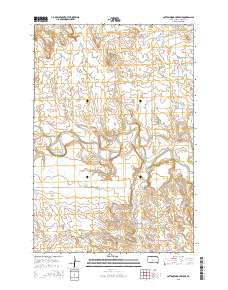 Cottonwood Creek NE 2015 topographic map thumbnail