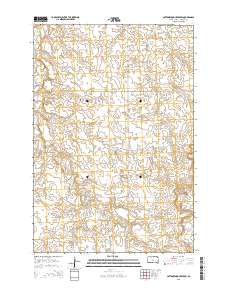 Cottonwood Creek SW 2015 topographic map thumbnail