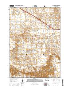 Cottonwood SW 2015 topographic map thumbnail