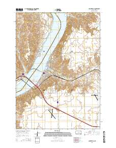 Chamberlain 2015 topographic map thumbnail