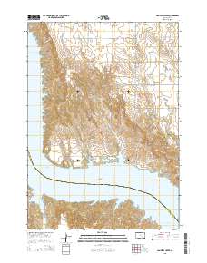 Campbell Creek 2015 topographic map thumbnail