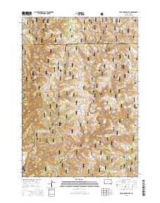 Dead Horse Flats 2015 topographic map thumbnail