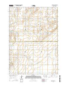 Crow Lake 2015 topographic map thumbnail