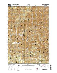 Deadman Mountain 2015 topographic map thumbnail