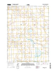 Deadmans Lake 2015 topographic map thumbnail