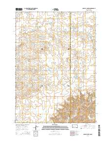 Chapelle Lake SW 2015 topographic map preview