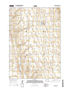 Canistota 2015 topographic map thumbnail
