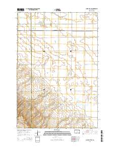 Claire City SW 2015 topographic map thumbnail