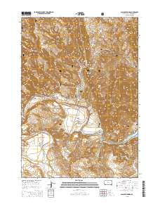 Cascade Springs 2015 topographic map thumbnail