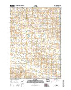 Camp Creek 2015 topographic map thumbnail