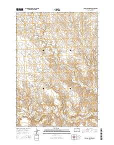 Chasing Hawk Draw 2015 topographic map thumbnail