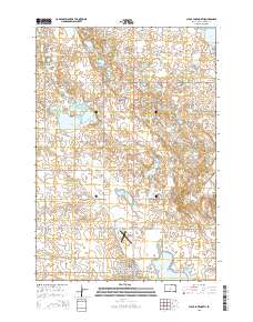 Clear Lake North 2015 topographic map thumbnail