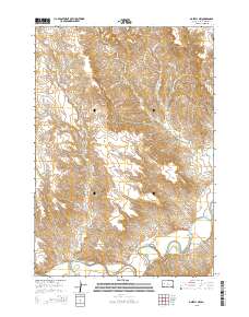 Dalzell NW 2015 topographic map thumbnail