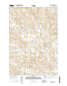 Frozen Man Creek 2015 topographic map thumbnail