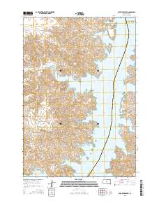 Four Bear Creek 2015 topographic map thumbnail
