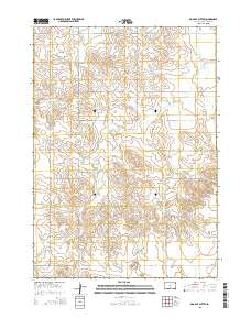 Dog Ear Buttes 2015 topographic map thumbnail