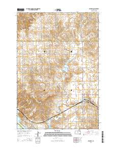 Glenham 2015 topographic map thumbnail