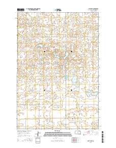 Flat Lake 2015 topographic map thumbnail