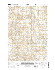 Glad Valley 2015 topographic map thumbnail