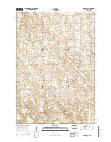 Glad Valley SE 2015 topographic map thumbnail