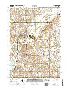 Dell Rapids 2015 topographic map thumbnail