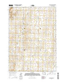 Dell Rapids NE 2015 topographic map thumbnail