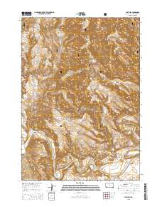 Flint Hill 2015 topographic map thumbnail
