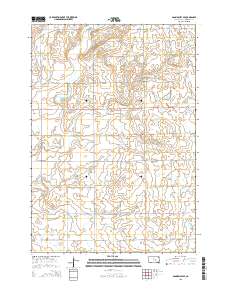 Gannvalley SE 2015 topographic map thumbnail