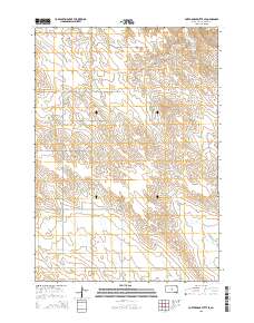 Fort George Butte SE 2015 topographic map thumbnail