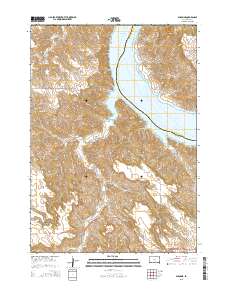 Dixon NE 2015 topographic map thumbnail