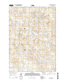 Durkee Lake 2015 topographic map thumbnail