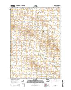 Hay Creek 2015 topographic map thumbnail